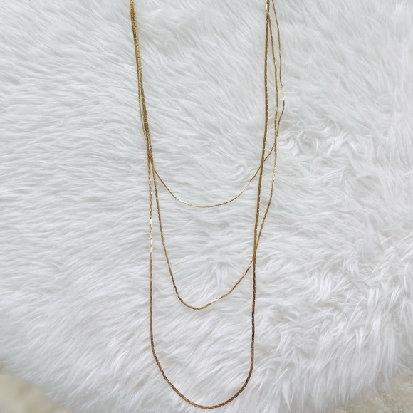 Together Forever Triple Chain Necklace - Picture 4 of 6